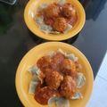 El cooksnap de Maria Segura cuando hizo Albóndigas caseras Luciano.