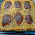 El cooksnap de Horacio cuando hizo Polenta rellena de carne y zanahoria rallada.