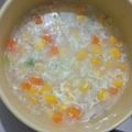 Cooksnap dari Lelli Indriani untuk resep Sup Jagung Wortel Telur Chinese
