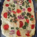 El cooksnap de Bonnie Maldonado cuando hizo Focaccia de masa madre.