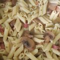 El cooksnap de Mrtupi cuando hizo Champiñones con pasta.