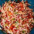 El cooksnap de Cristian Zúñiga Picado cuando hizo Picadillo de rábano.
