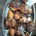 El cooksnap de Luu cuando hizo Riquísimos buñuelos dulces para unos ricos mates.