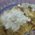 El cooksnap de Alejandra Medina cuando hizo Tortilla con sobras de Arroz.