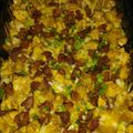 Bella678's cooksnap of when they made Loaded Potato & Buffalo Chicken Casserole.