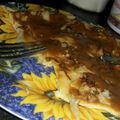 El cooksnap de Fer Seclera cuando hizo Panqueques con manzana.