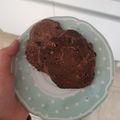 El cooksnap de juanita josefa cuando hizo Pancakes saludables de chocolate.