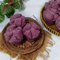 Cooksnap dari farida Sulthan 🇮🇩 (IG. Malika02782) untuk resep Bolu Kukus Ubi Ungu Mekar