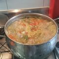 El cooksnap de Felipe Andres Vasquez Tort cuando hizo Caldillo de mariscos.