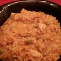 El cooksnap de Yessika González cuando hizo Guisito de arroz con pollo 🍗.