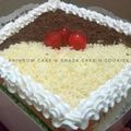 Cooksnap dari TaRi ShaZa untuk resep Rainbow Cake Kukus Ny. Liem (selembut kapas) 😄😄