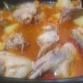 El cooksnap de silvia cuando hizo Conejo guisado con patatas.