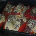 El cooksnap de Sil cuando hizo Pimientos rellenos de carne en adobo.