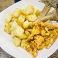 Jui-Ping Hsieh 的 (免炸) 香草薯塊 cooksnap