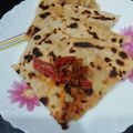 Aruna Thapar का कुकस्नैप जब उन्होंने आलू पराठा (Aloo Paratha recipe in hindi) बनाया था।