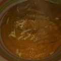 El cooksnap de Fernanda Guerrero cuando hizo Crema de zapallo (sin crema).