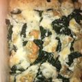 El cooksnap de Virginia cuando hizo Espinacas baby con bechamel.