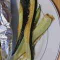 Mel's cooksnap of when they made Parmesan crusted zucchini fries.