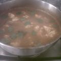 El cooksnap de Becky cuando hizo Rape con patatas.