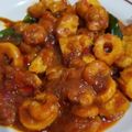 Cooksnap dari Wahyu Setyawati untuk resep Udang Saos Padang