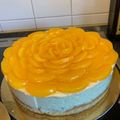 VivienK Cooksnap-ja, amikor elkészítette a(z) Őszibarack mousse torta receptet.