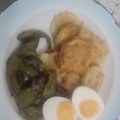 El cooksnap de Margarita Caro González cuando hizo Omelette de champignones, jamón y acelga.