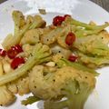 賴小孟 的 清炒白花椰菜 cooksnap