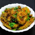 Ashwini Anant Randive's cooksnap of when they made चटपटीत आंबट गोड तिखट कारलं (chatapati ambat god tikhat karala recipe in marathi).