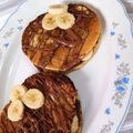 صورة من 🍓🍓Cuisine zainab 🍓🍓، شاركها بعد تجربة وصفة بان كيك بالشوكولاتة والموز 💚