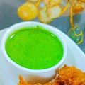 Anjali Pakhre's cooksnap of when they made Falahari green Chutney.