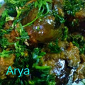 Arya Paradkar का कुकस्नैप जब उन्होंने स्टफ बैंगन मसाला (Stuff Baingan Masala recipe in hindi) बनाया था।