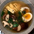 El cooksnap de Begoña Garteizaurrekoa cuando hizo Miso Ramen de Pollo crujiente.