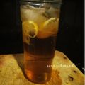 Cooksnap Ziana Chesaad semasa beliau membuat Teh 'O' Ais Lemon.