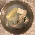 陳芝媛 的 鮮蚵豆腐青菜湯(簡單料理) cooksnap