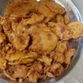 Saira Abdullah's cooksnap of when they made Aaloo ke Pakorey.