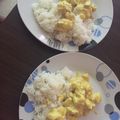 El cooksnap de Jenni Hernandez cuando hizo Arroz con pollo al curry.