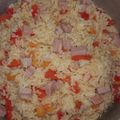 El cooksnap de Melisa Evora cuando hizo Arroz integral con verduras.