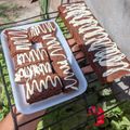 El cooksnap de Monica Vega cuando hizo Budín integral, algarroba y chocolate🍫.