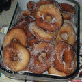 El cooksnap de Noelia Ramos cuando hizo Rosquitas/Donas.