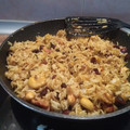 El cooksnap de Miguel Angel cuando hizo Arroz basmati al estilo árabe.