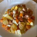 El cooksnap de Marta cuando hizo 31. Ensalada mediterránea de patata.
