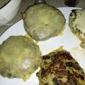 El cooksnap de Carolina Ferrer cuando hizo Hamburguesa Hitchcoock de pavo y espinacas.