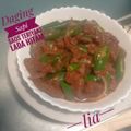 Cooksnap dari Liawati Iskandar untuk resep Sapi saus teriyaki lada hitam