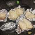 El cooksnap de Paula Andrea Boscaroli cuando hizo Papa rellena a los 3 quesos.