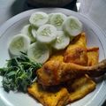 Cooksnap dari Ummu Yahya Nini untuk resep Pecel Ayam Lalapan (Lamongan)