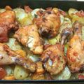 El cooksnap de Antonella Romero cuando hizo PRESAS DE 🍗POLLO🍗 (al horno con papines y verduras).