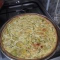 El cooksnap de daniela mendoza cuando hizo Tarta de zapallitos.