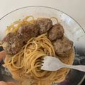 Cooksnap dari vina untuk resep Swedish meatball pasta