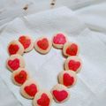 Sonika Gupta का कुकस्नैप जब उन्होंने हार्ट कुकीज़ (Heart Cookies Recipe in Hindi) बनाया था।