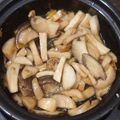 Cooksnap của Cau Hai khi họ làm theo món Nấm đùi gà kho gừng tiêu xanh